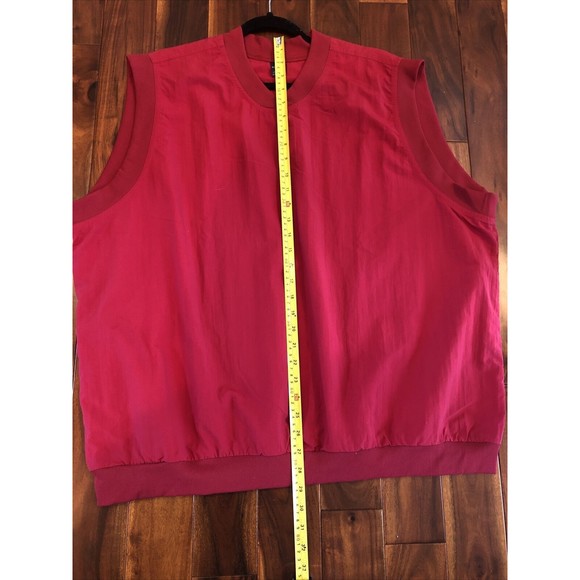 Land’s End Men’s Sleeveless Pullover Red Jacket Vest XL Excellent Condition - Picture 7 of 8